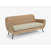 Lounge Tuinbank - Jonah - 3 Zits - Wicker - Naturel - The Outsider