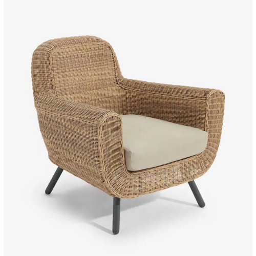 The Outsider Lounge Tuinstoel - Jonah - Rotan - Wicker - Naturel - The Outsider