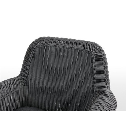 The Outsider Lounge Tuinstoel - Jonah - Wicker - Antraciet - The Outsider