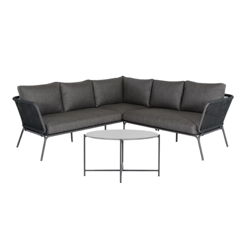 Baratti Hoek Loungeset Verona – Antraciet Rope – Barrati Baratti Hoek Loungeset Verona – Antraciet Rope – Barrati