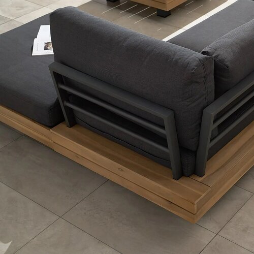 The Outsider Hoek Loungeset - Los Angeles - Antraciet - Acacia - The Outsider