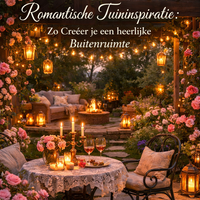 Romantische Tuininspiratie: Zo Creëer je een heerlijke Buitenruimte