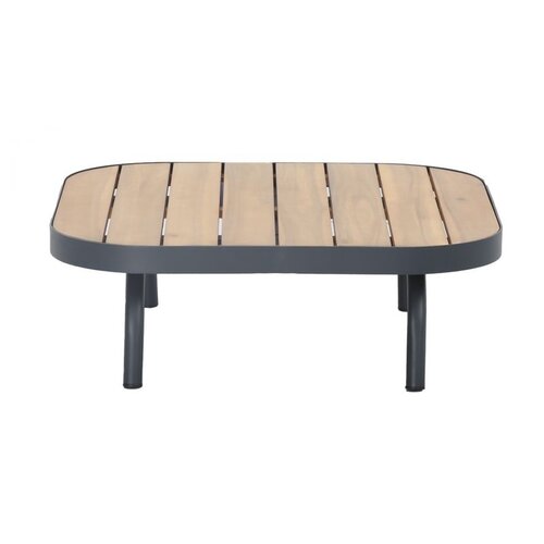 The Outsider Hoek loungeset Thomas | Antraciet | Acacia & Aluminium | The Outsider