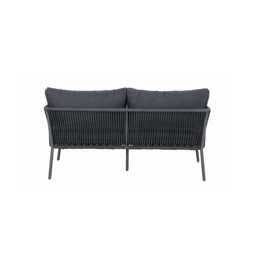 Baratti Stoel-Bank Loungeset Tito | Antraciet | Rope & Aluminium | Baratti