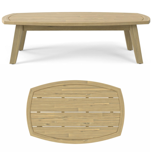 The Outsider Stoel-Bank Loungeset Parkside | 5-zits | Wicker & Acaciahout | The Outsider