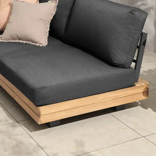 The Outsider Hoek Loungeset - Los Angeles - Beige - Acacia - The Outsider