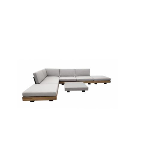 The Outsider Hoek Loungeset - Los Angeles - Beige - Acacia - The Outsider