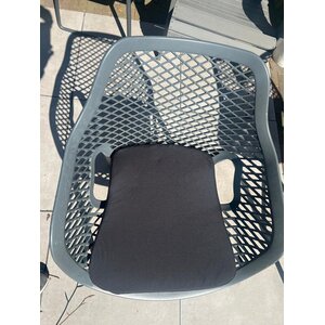 Siesta  Tuinstoel Kussen - Air XL - Zwart - Siesta