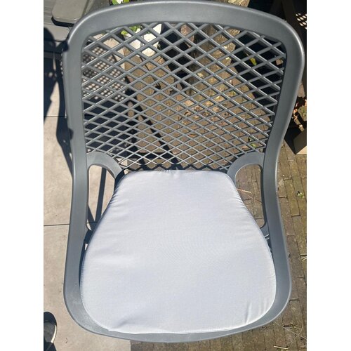 Siesta  Barkruk - Kussen - Air - Lichtgrijs - Siesta