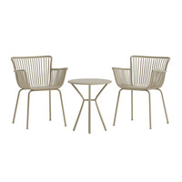 Balkonset-Levi-3-Delig-Beige-Staal-60cm-The-Outsider