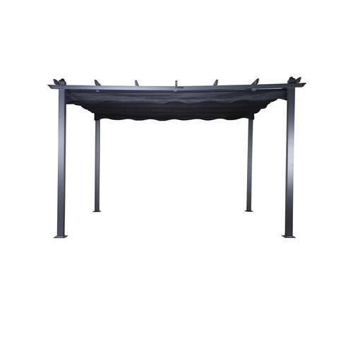 The Outsider Pergola Eva - Zwart - Aluminium - 295x295cm - The Outsider The Outsider Pergola Eva - Zwart - Aluminium - 295x295cm - The Outsider