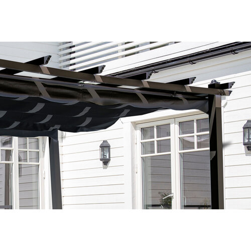 The Outsider Pergola Eva - Zwart - Aluminium - 295x295cm - The Outsider The Outsider Pergola Eva - Zwart - Aluminium - 295x295cm - The Outsider