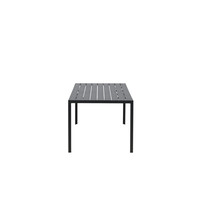 Tuintafel - Toscane - Zwart - Alu/Polywood - 205x90 cm - The Outsider