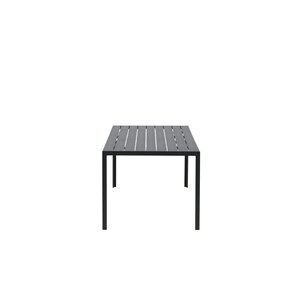 The Outsider Tuintafel - Toscane - Zwart - Alu/Polywood - 205x90 cm - The Outsider