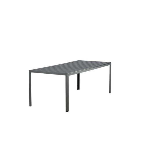 The Outsider Tuintafel - Toscane - Zwart - Alu/Polywood - 205x90 cm - The Outsider