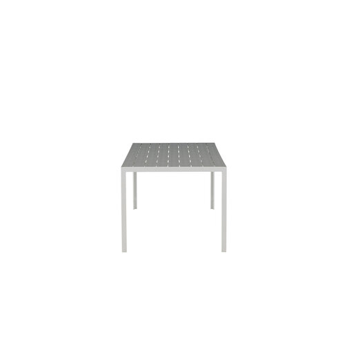 The Outsider Tuintafel - Toscane - Wit/Grijs - Alu/Polywood - 205x90 cm - The Outsider