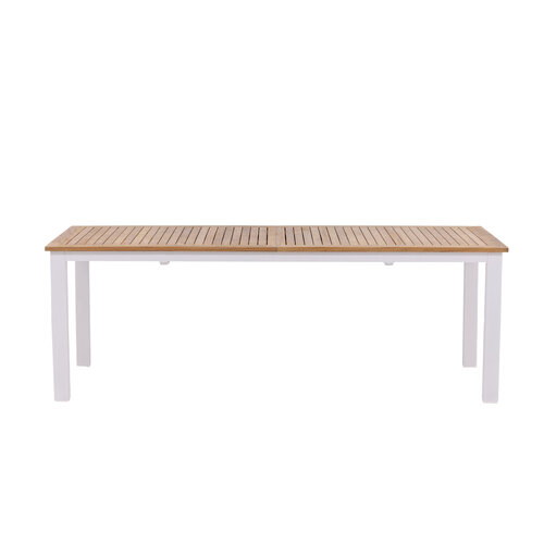 The Outsider Panama Table 224/324 - White/Teak The Outsider Panama Table 224/324 - White/Teak