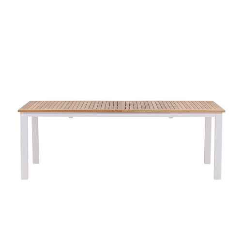 The Outsider Panama Table 224/324 - White/Teak The Outsider Panama Table 224/324 - White/Teak