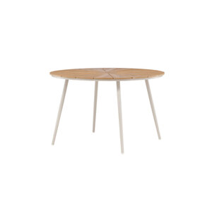 The Outsider Ronde Tuintafel - Roos - Beige – Polywood - 120 cm - The Outsider The Outsider Ronde Tuintafel - Roos - Beige – Polywood - 120 cm - The Outsider