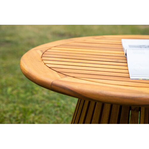 The Outsider Ronde - Tuinsalontafel - Mats - Acacia - Teaklook - Ø70 cm - The Outsider The Outsider Ronde - Tuinsalontafel - Mats - Acacia - Teaklook - Ø70 cm - The Outsider