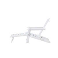 Adirondack - Sun Lounger - Noor - Wit - The Outsider