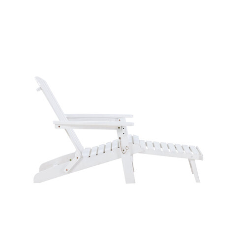 The Outsider Adirondack -  Sun Lounger - Noor - Wit - The Outsider