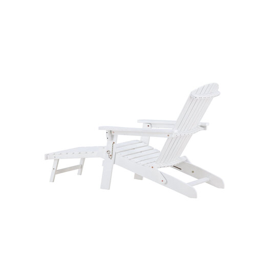 The Outsider Adirondack -  Sun Lounger - Noor - Wit - The Outsider