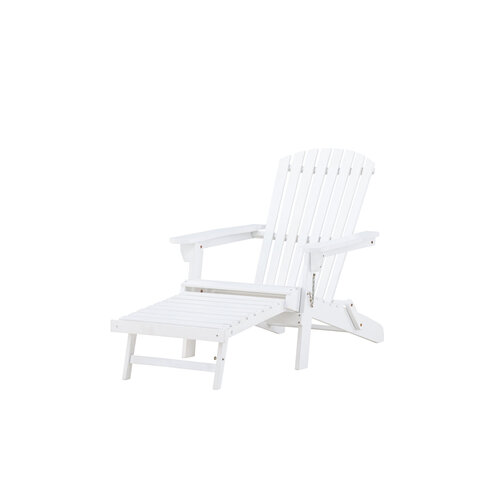 The Outsider Adirondack -  Sun Lounger - Noor - Wit - The Outsider