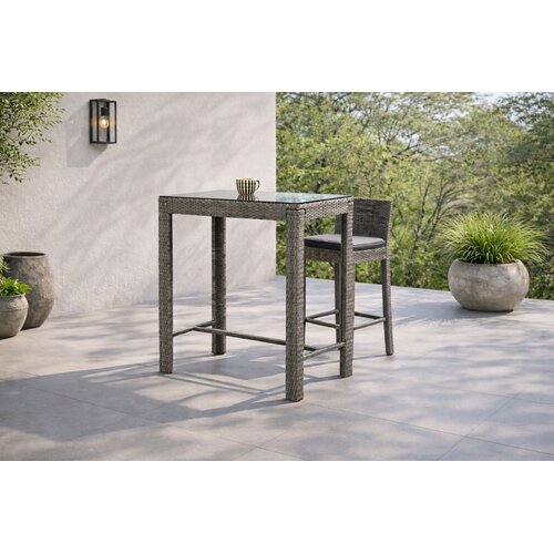 The Outsider Bartafel Noud - Grijs Wicker – 100 x 60 cm - The Outsider The Outsider Bartafel Noud - Grijs Wicker – 100 x 60 cm - The Outsider