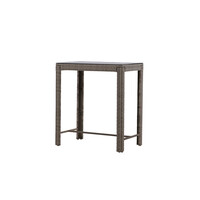 Bartafel Noud - Grijs Wicker – 100 x 60 cm - The Outsider