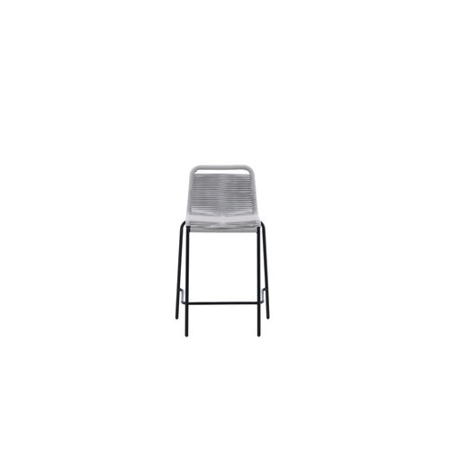 Lindos Barchair 2-pack Steel - Black / Light Grey Lindos Barchair 2-pack Steel - Black / Light Grey