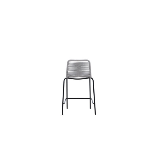 Lindos Barchair 2-pack Steel - Black / Light Grey Lindos Barchair 2-pack Steel - Black / Light Grey