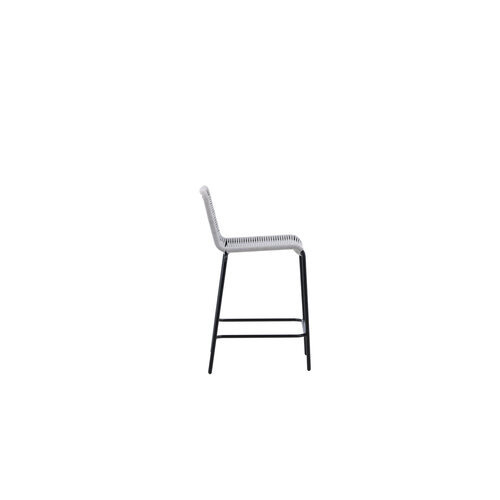 Lindos Barchair 2-pack Steel - Black / Light Grey Lindos Barchair 2-pack Steel - Black / Light Grey