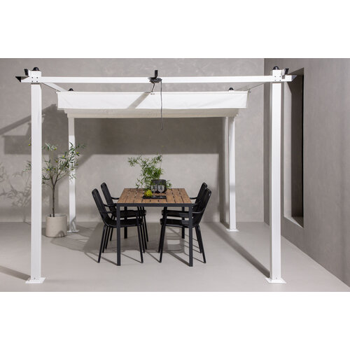 The Outsider Pergola Eva - Wit - Aluminium - 295x295cm - The Outsider