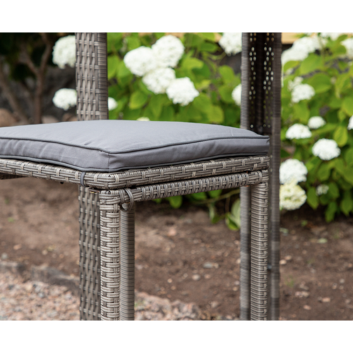 The Outsider Bartafel Noud - Grijs Wicker – 100 x 60 cm - The Outsider The Outsider Bartafel Noud - Grijs Wicker – 100 x 60 cm - The Outsider