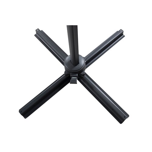 The Outsider Ronde Zweefparasol - Jip - Zwart - 300cm - The Outsider The Outsider Ronde Zweefparasol - Jip - Zwart - 300cm - The Outsider