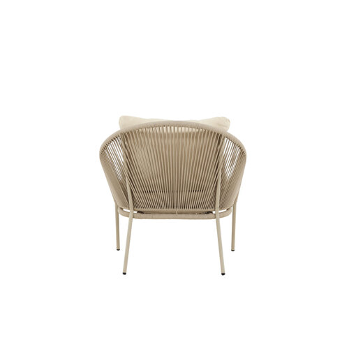 The Outsider Tuin- diningstoel - Reims - Beige - Rope - The Outsider The Outsider Tuin- diningstoel - Reims - Beige - Rope - The Outsider