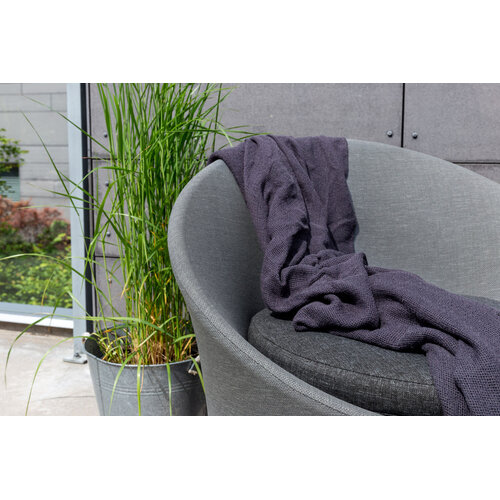 Lounge/Balkon Set- Luuk - Zwart/Grijs - Tafel - 2 Kussens - The Outsider