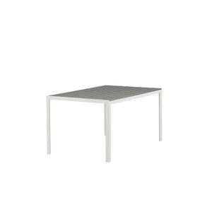 The Outsider Tuintafel - Toscane - Wit/Grijs - Alu/Polywood - 150x90 cm - The Outsider The Outsider Tuintafel - Toscane - Wit/Grijs - Alu/Polywood - 150x90 cm - The Outsider