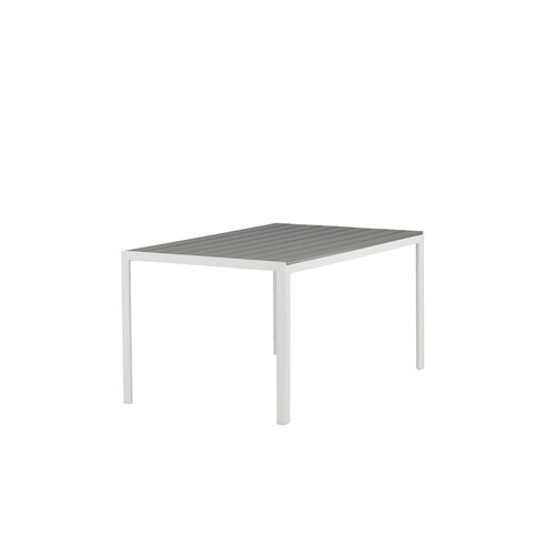 The Outsider Tuintafel - Toscane - Wit/Grijs - Alu/Polywood - 150x90 cm - The Outsider The Outsider Tuintafel - Toscane - Wit/Grijs - Alu/Polywood - 150x90 cm - The Outsider