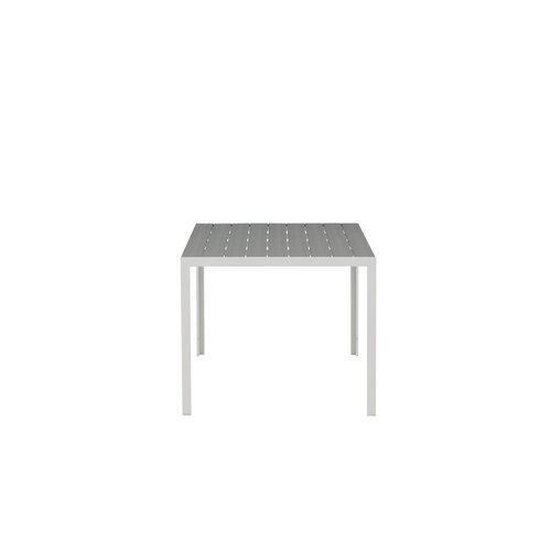 The Outsider Tuintafel - Toscane - Wit/Grijs - Alu/Polywood - 150x90 cm - The Outsider