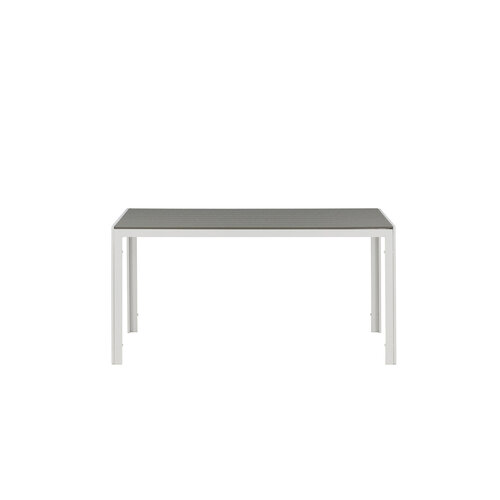 The Outsider Tuintafel - Toscane - Wit/Grijs - Alu/Polywood - 150x90 cm - The Outsider