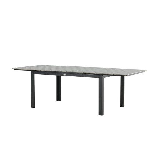 The Outsider Uitschuifbare Tuintafel - Thijs - 160/220cm - Zwart/Grijs - The Outsider The Outsider Uitschuifbare Tuintafel - Thijs - 160/220cm - Zwart/Grijs - The Outsider