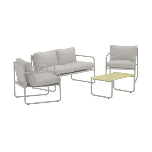The Outsider Stoel-Bank-Tafel-Loungeset-Ploff-Beige-Staal-The-Outsider The Outsider Stoel-Bank-Tafel-Loungeset-Ploff-Beige-Staal-The-Outsider