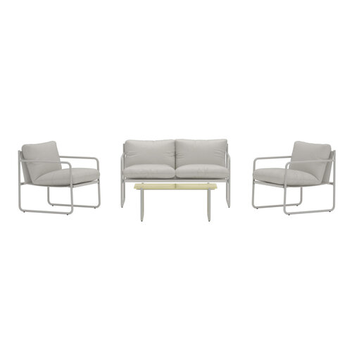 The Outsider Stoel-Bank-Tafel-Loungeset-Ploff-Beige-Staal-The-Outsider The Outsider Stoel-Bank-Tafel-Loungeset-Ploff-Beige-Staal-The-Outsider