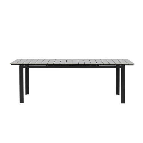 The Outsider Uitschuifbare Tuintafel - Thijs - 230/310cm - Zwart/Grijs - The Outsider The Outsider Uitschuifbare Tuintafel - Thijs - 230/310cm - Zwart/Grijs - The Outsider