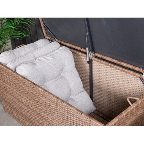 Kussenbox - Lars - 60x60x30cm - Grijs - The Outsider