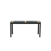 Tuintafel - Pim - Zwart  - Teak - 150*90cm - The Outsider