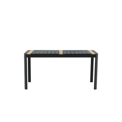 Tuintafel - Pim - Zwart - Teak - 150*90cm - The Outsider Tuintafel - Pim - Zwart - Teak - 150*90cm - The Outsider