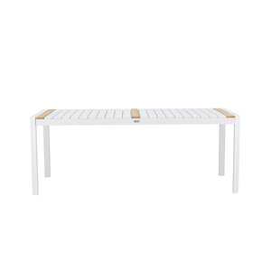The Outsider Tuintafel - Pim - Wit  - Teak - 200*100cm - The Outsider